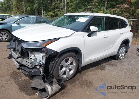 2021 Toyota Highlander Le из США, поврежденный, VIN 5TDBZRBH8MS141715